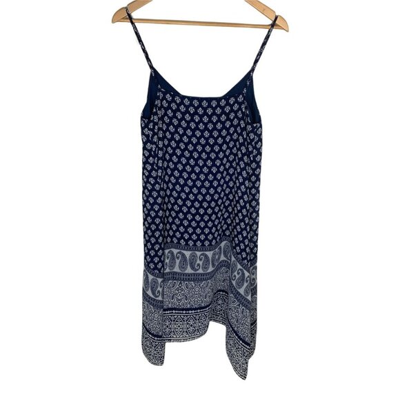 Vince Camuto Paisley Print Sundress Navy White Small Sleeveless - Picture 4 of 12